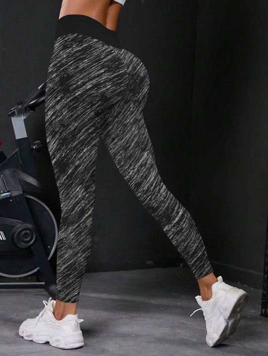 Las Vegas Raiders High Waist Push Up Printed Leggings (1)