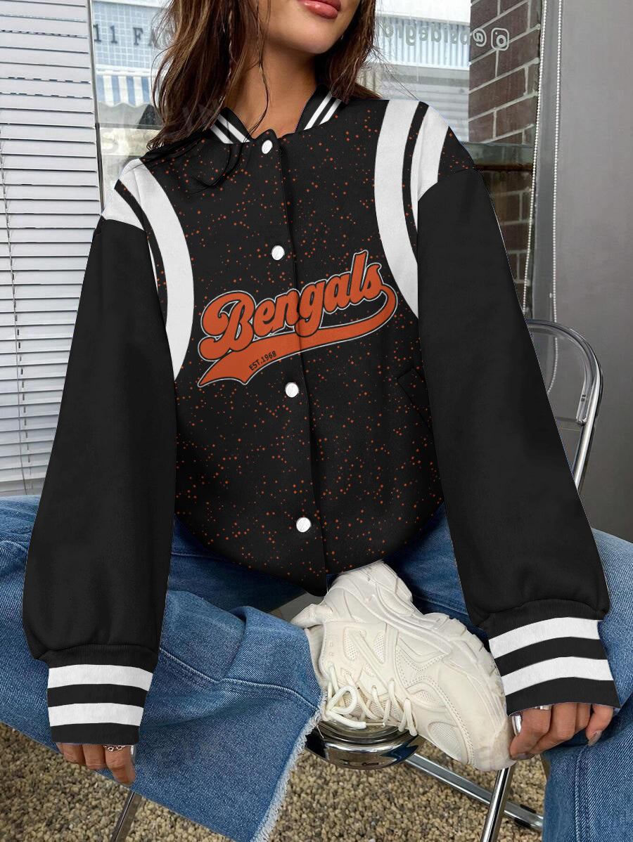 Cincinnati Bengals National Football League Varsity Jacket AZBTVJK000595