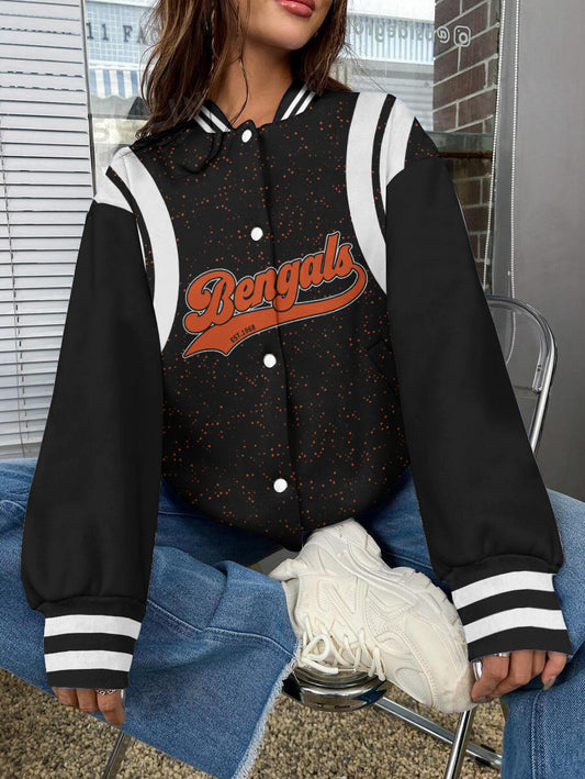 Cincinnati Bengals National Football League Varsity Jacket AZBTVJK000595