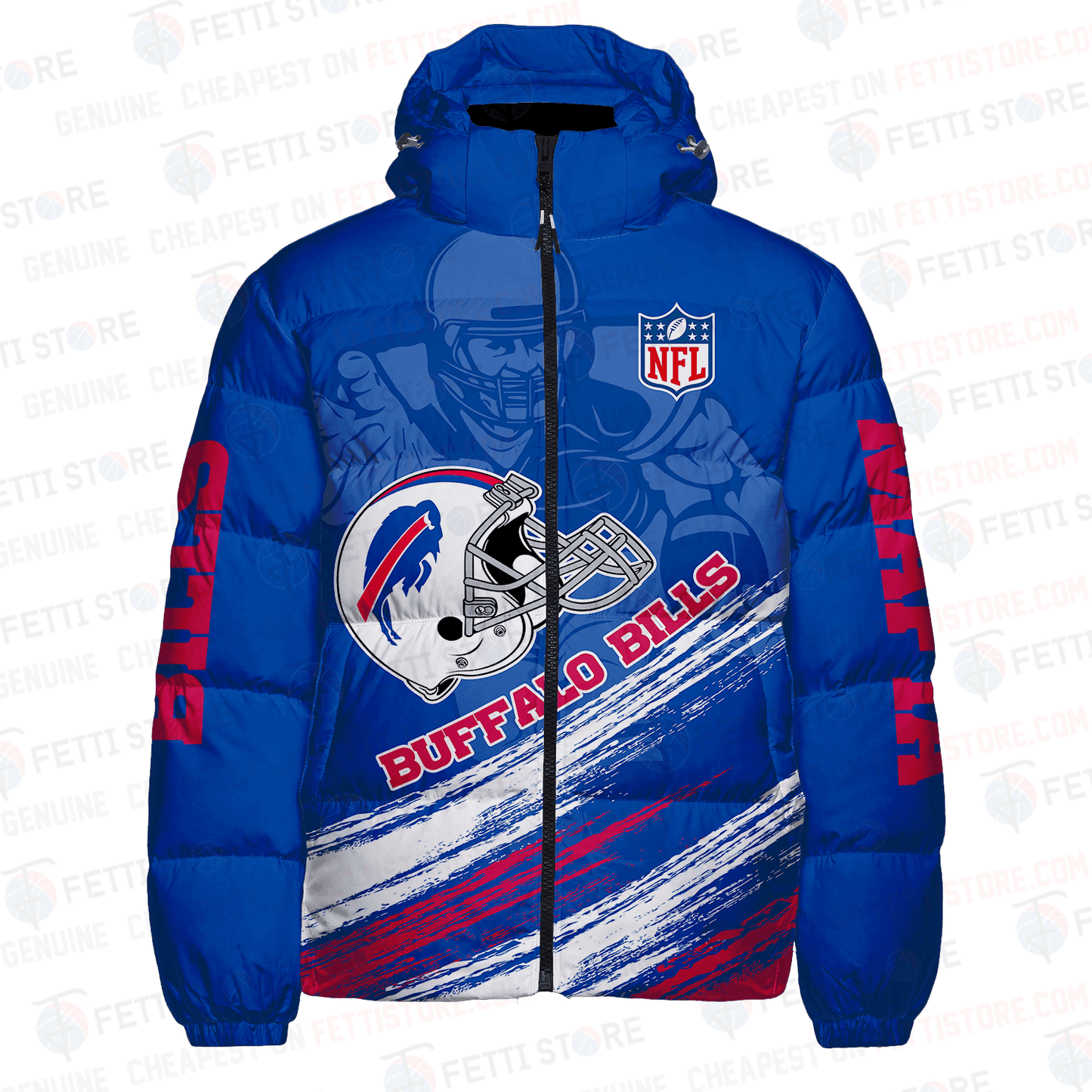 Buffalo Bills CozyCloud Down Jacket AZBTDWJ000004