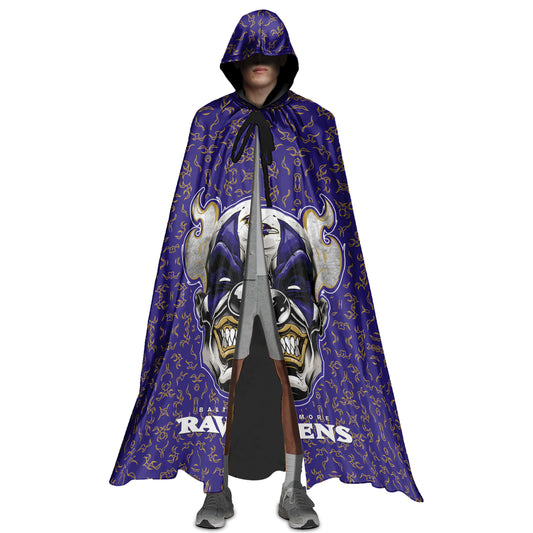 Baltimore Ravens Halloween Clown Limited Edition All-Over Print Halloween Cloak