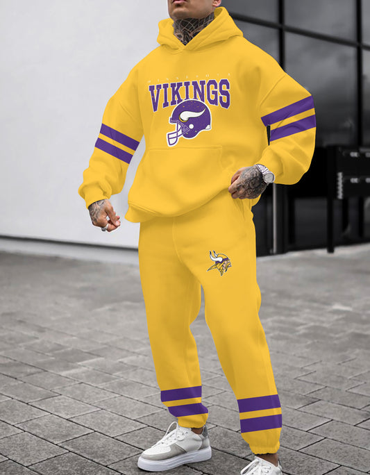 Minnesota Vikings Combo Pullover Hoodie And Sweatpants AZBTPHSP000282