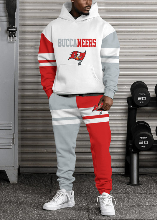 Tampa Bay Buccaneers Combo Pullover Hoodie And Sweatpants AZBTPHSP000107
