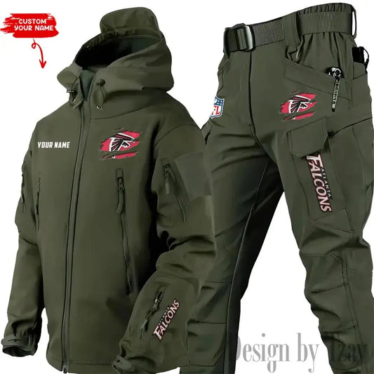 Atlanta Falcons Outdoor Jacket and Pants 000070