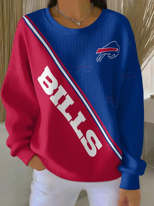 Buffalo Bills Women’s Knit Sweatshirt EM109