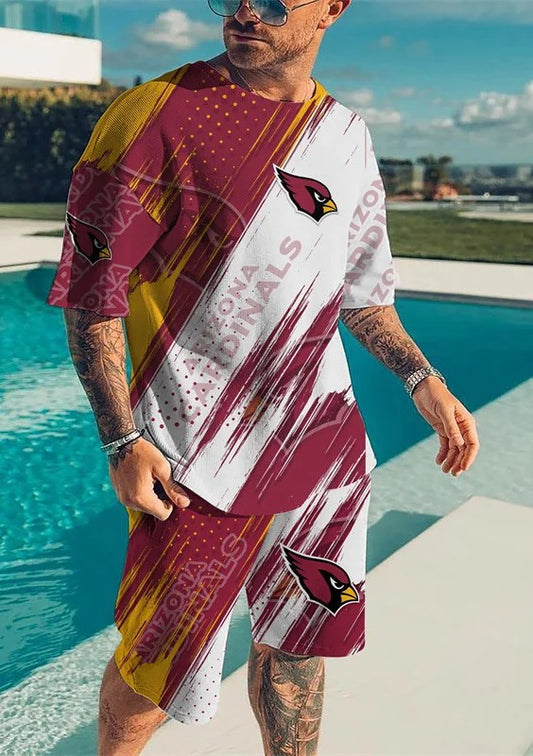 Arizona Cardinals T-shirt and Shorts AZTS462