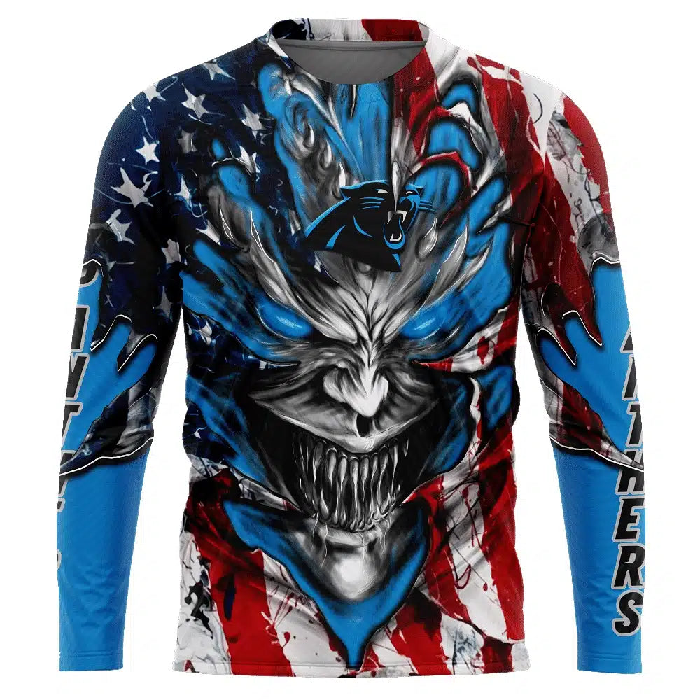 Carolina Panthers All Over Printed T-shirt Sweatshirt Hoodie AZCHD572