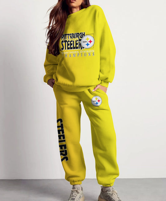 Pittsburgh Steelers Combo 3D Sweatsuit and Sweatpants Unisex CBSP162