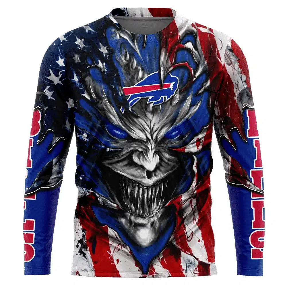 Buffalo Bills All Over Printed T-shirt Sweatshirt Hoodie AZCHD571