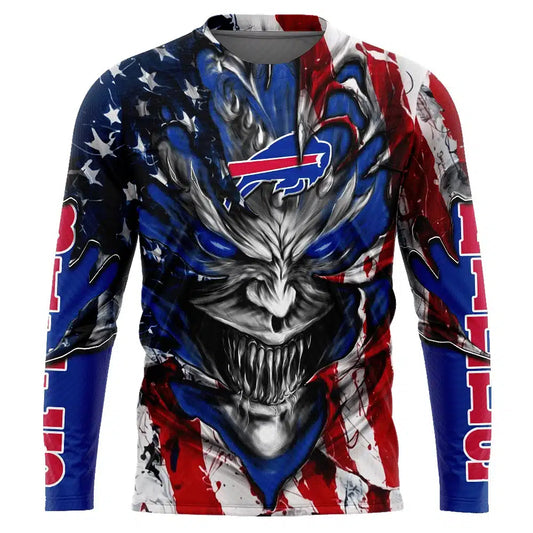Buffalo Bills All Over Printed T-shirt Sweatshirt Hoodie AZCHD571