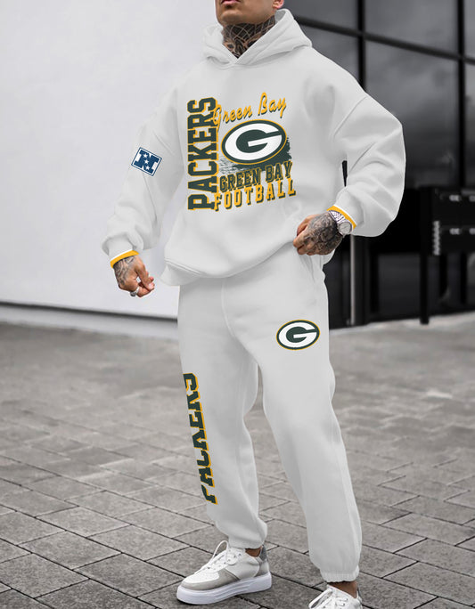 Green Bay Packers Combo Pullover Hoodie And Sweatpants AZBTPHSP000483