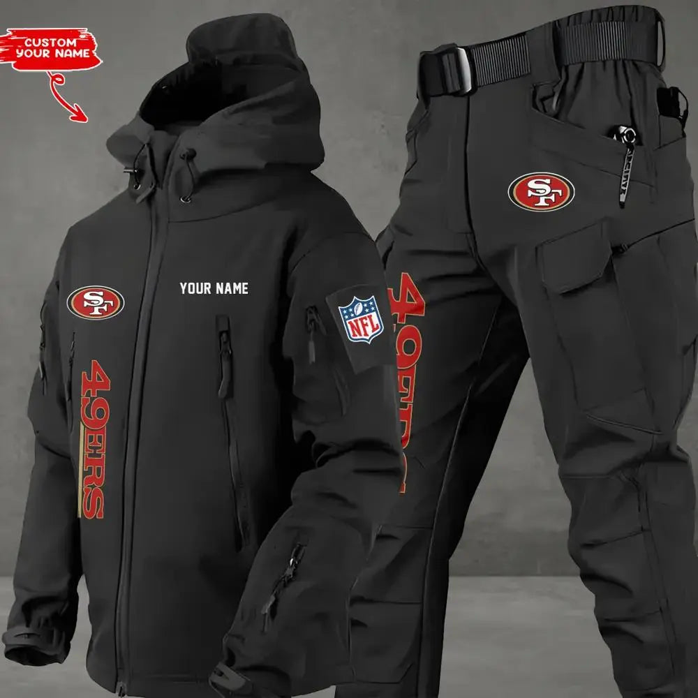 San Francisco 49ers Outdoor Jacket and Pants 000016