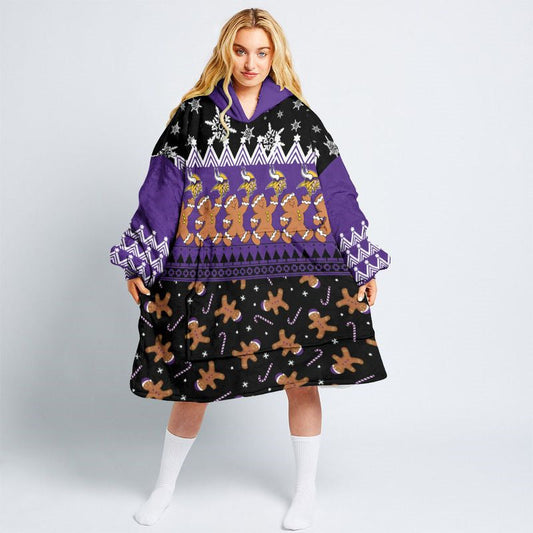 Minnesota Vikings Snug Hoodie AZBTSNH000126