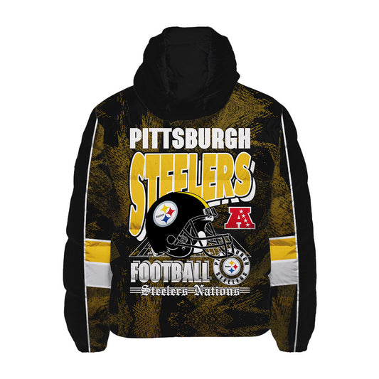 Pittsburgh Steelers CozyCloud Down Jacket AZBTDWJ000140