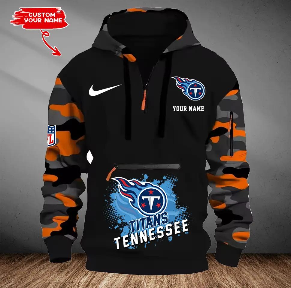 Tennessee Titans Camouflage Hooded Sweatshirt HA62