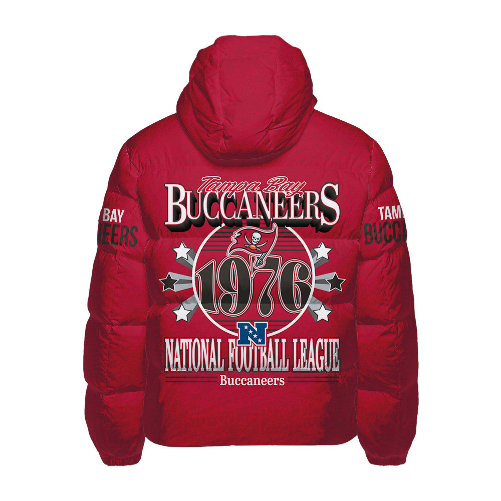 Tampa Bay Buccaneers CozyCloud Down Jacket AZBTDWJ000083