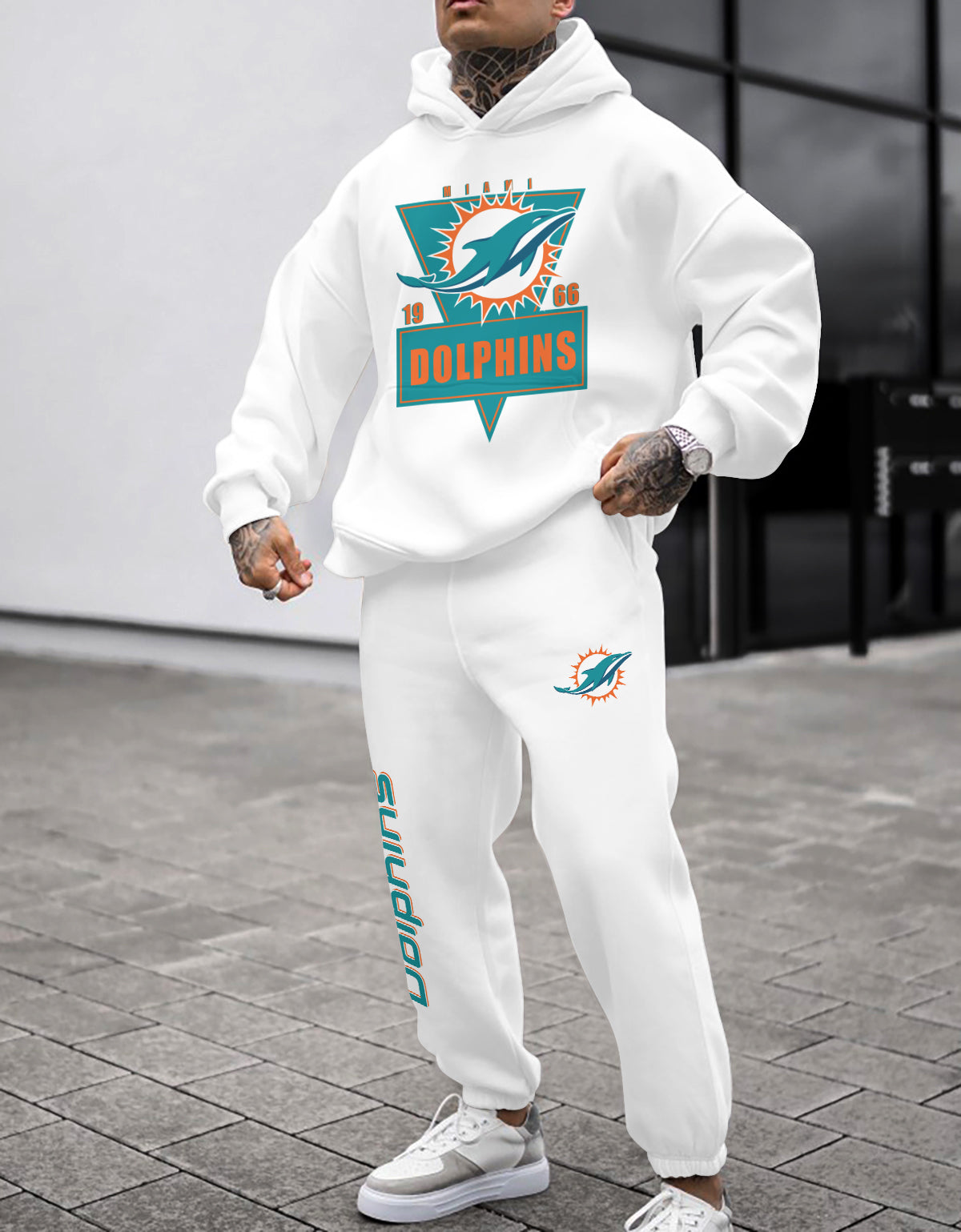 Miami Dolphins Combo Pullover Hoodie And Sweatpants AZBTPHSP000210
