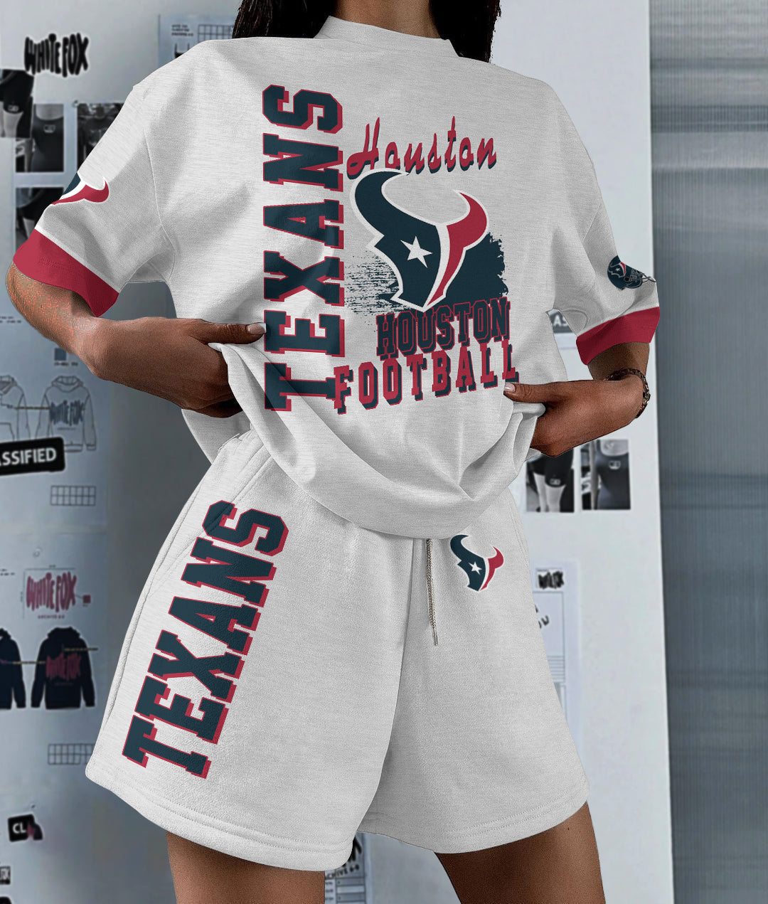 Houston Texans Limited Edition Top And Shorts Two-Piece Suits (3)