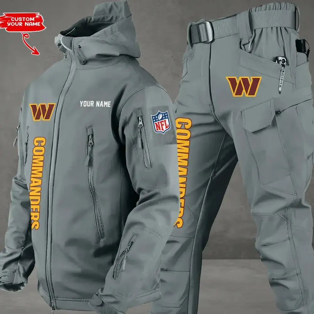 Washington Commanders Outdoor Jacket and Pants 000019