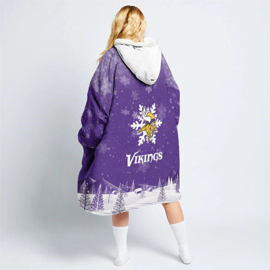 Minnesota Vikings Snug Hoodie AZBTSNH000077