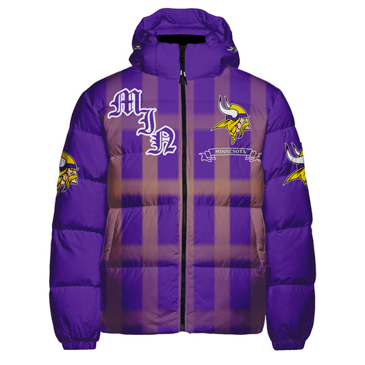 Minnesota Vikings CozyCloud Down Jacket AZBTDWJ000225