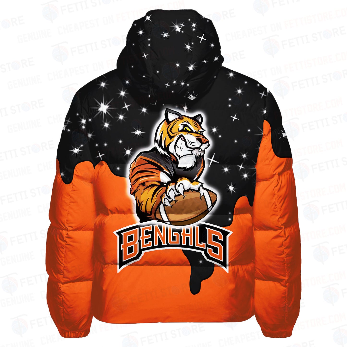 Cincinnati Bengals CozyCloud Down Jacket AZBTDWJ000024