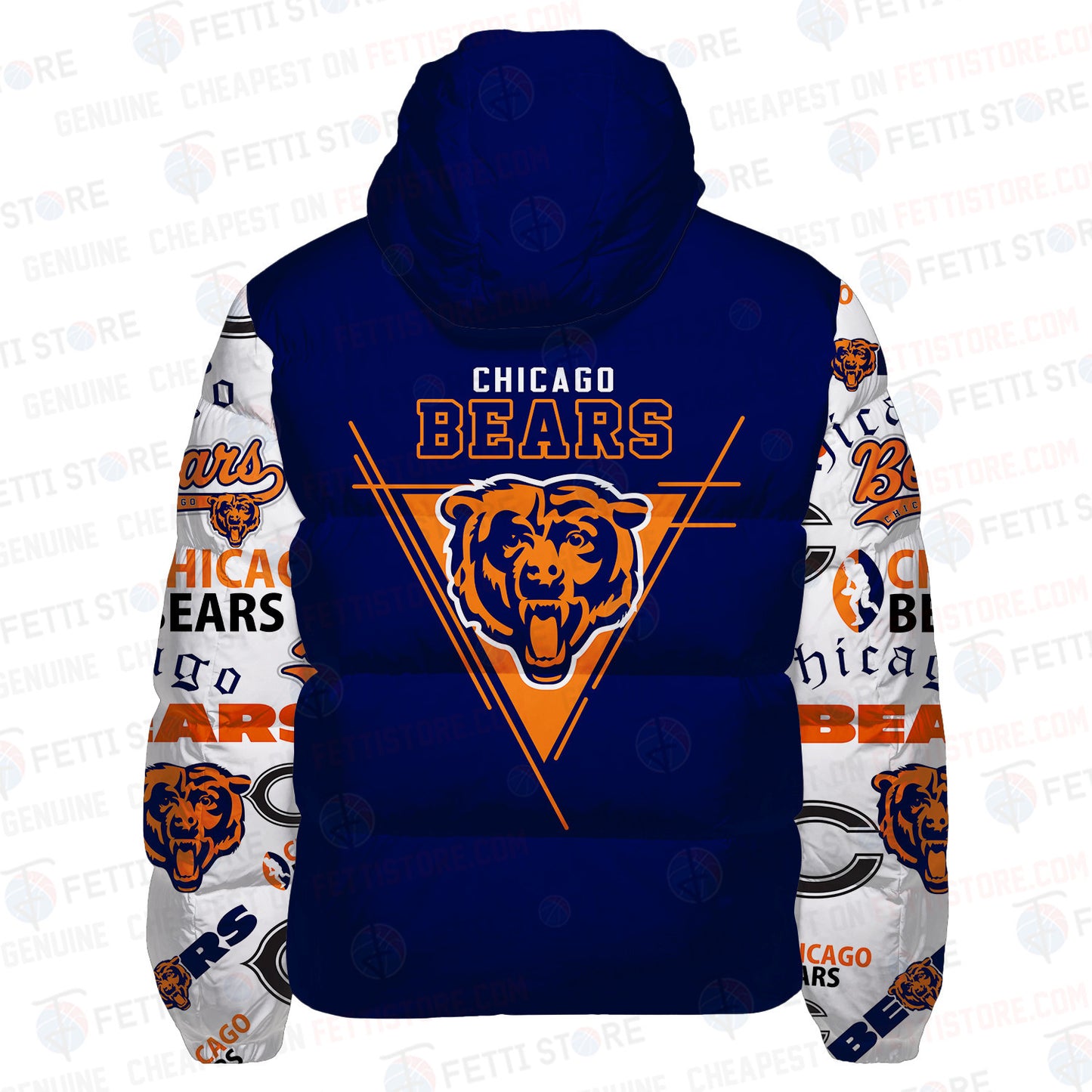 Chicago Bears CozyCloud Down Jacket AZBTDWJ000180