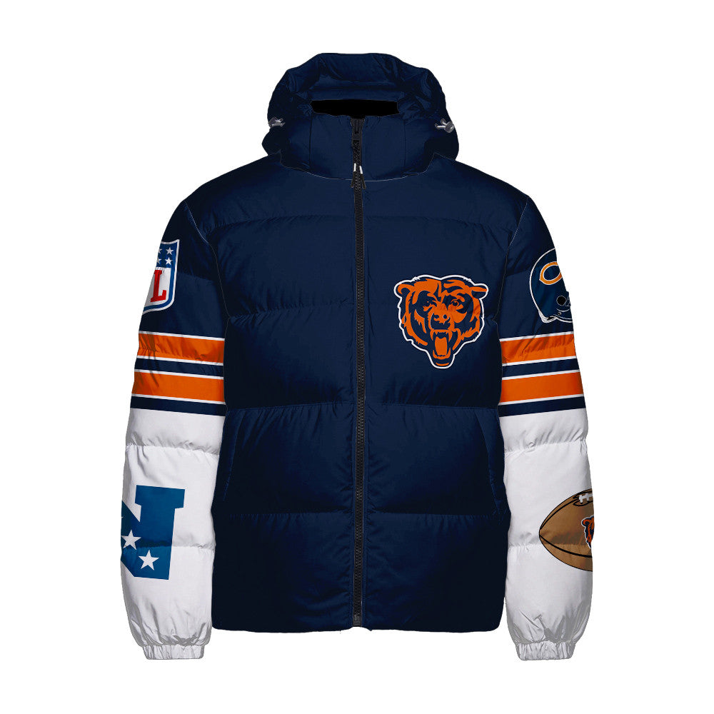 Chicago Bears CozyCloud Down Jacket AZBTDWJ000393