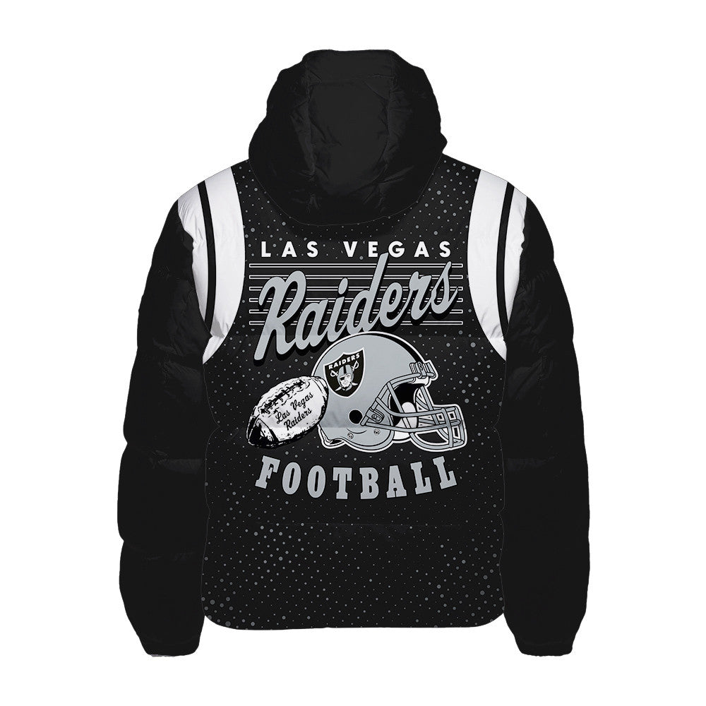 Las Vegas Raiders CozyCloud Down Jacket AZBTDWJ000367