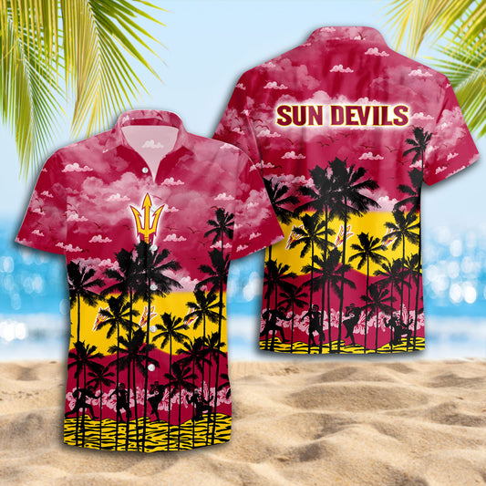 Arizona State Sun Devils Summer Hawaiian Shirt AZHWS369