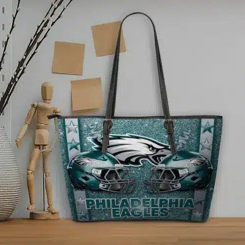 Philadelphia Eagles Women Leather Tote Hand Bag BB67