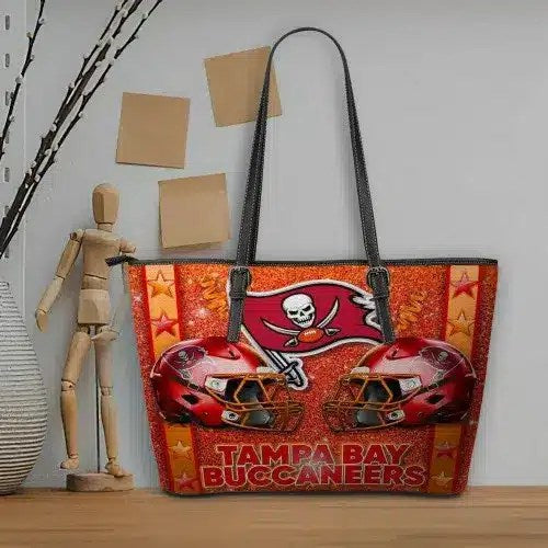 Tampa Bay Buccaneers Women Leather Tote Hand Bag BB61