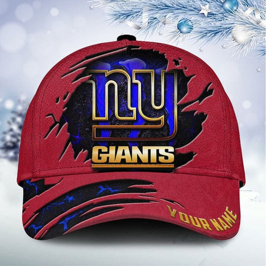 New York Giants Personalized Classic Cap BBCAP949