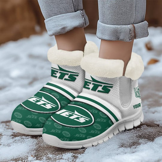 New York Jets Comfy Winter Snow Boots AZDDWSB000029