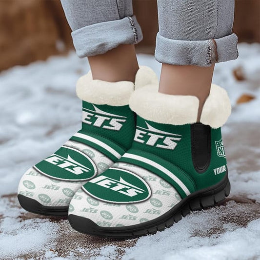 New York Jets Comfy Winter Snow Boots AZDDWSB000062