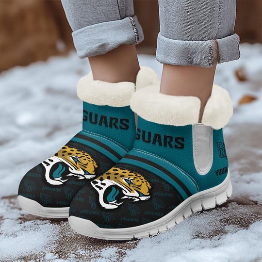 Jacksonville Jaguars Comfy Winter Snow Boots AZDDWSB000019
