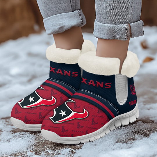 Houston Texans Comfy Winter Snow Boots AZDDWSB000064
