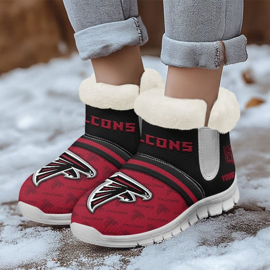 Atlanta Falcons Comfy Winter Snow Boots AZDDWSB000059