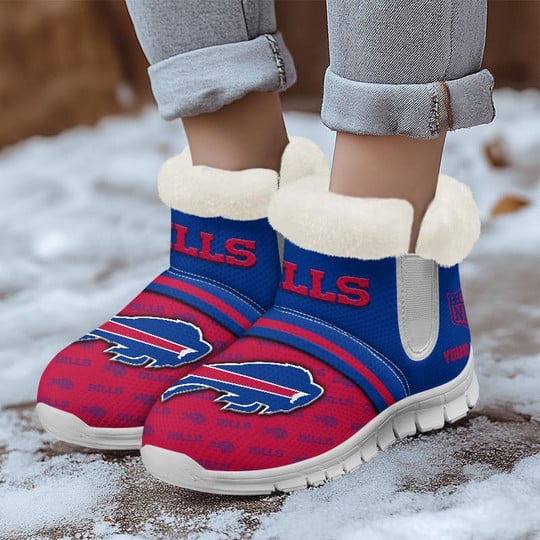 Buffalo Bills Comfy Winter Snow Boots AZDDWSB000060