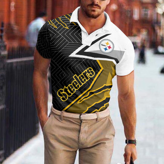 Pittsburgh Steelers Polo T-shirt BGPLS071