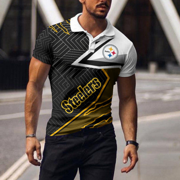 Pittsburgh Steelers Polo T-shirt BGPLS071
