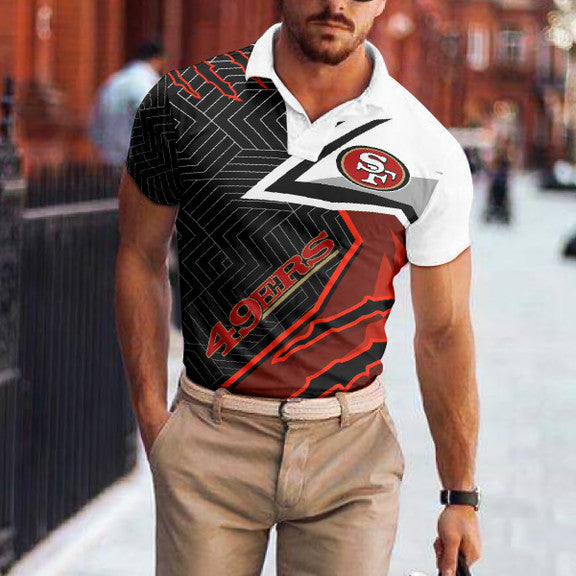 San Francisco 49ers Polo T-shirt BGPLS070