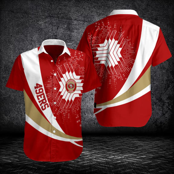 San Francisco 49ers Button Shirt AZCBS056