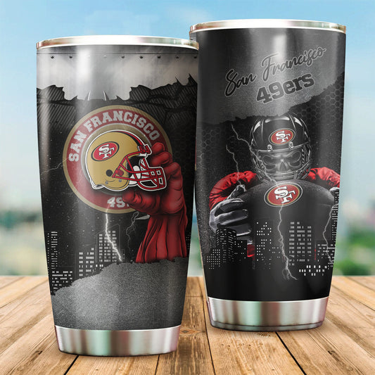 San Francisco 49ers Personalized Tumbler BGTUM740