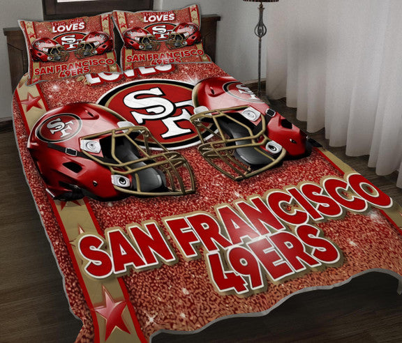 San Francisco 49ers Quilt Set BGQS175