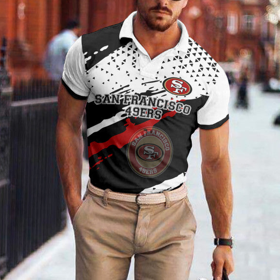San Francisco 49ers Polo T-shirt BGPLS083