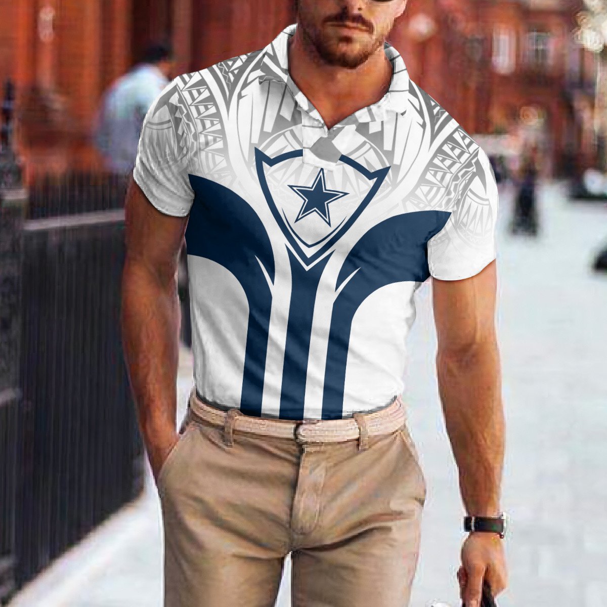 Dallas Cowboys Polo T-shirt BGPLS093