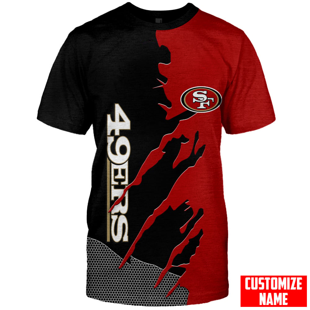 San Francisco 49ers Personalized T-Shirt BGTS931
