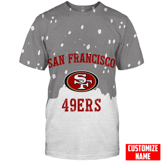 San Francisco 49ers Personalized T-Shirt BGTS930