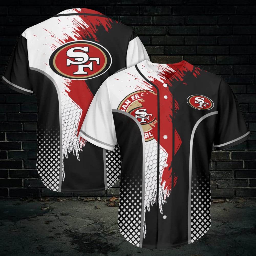 San Francisco 49ers Baseball Jersey AZCBJS354